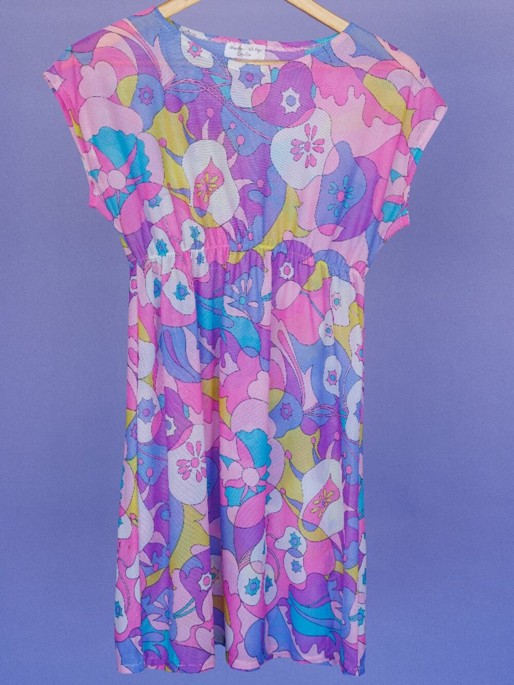 American Vintage Creation Sheer Floral Dress